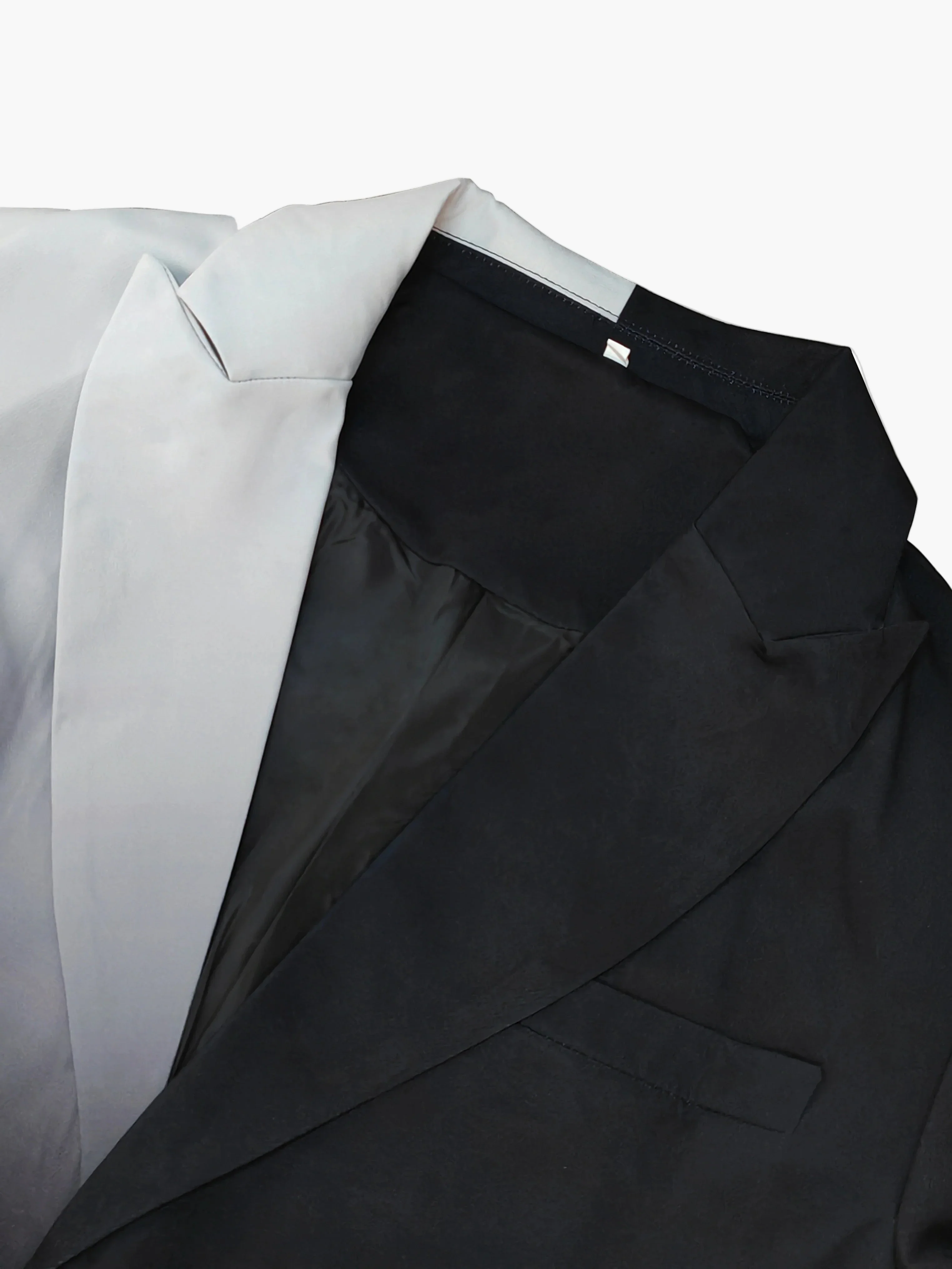 Veste de costume homme style moderne dégradé pour occasions formelles et affaires - Image 4