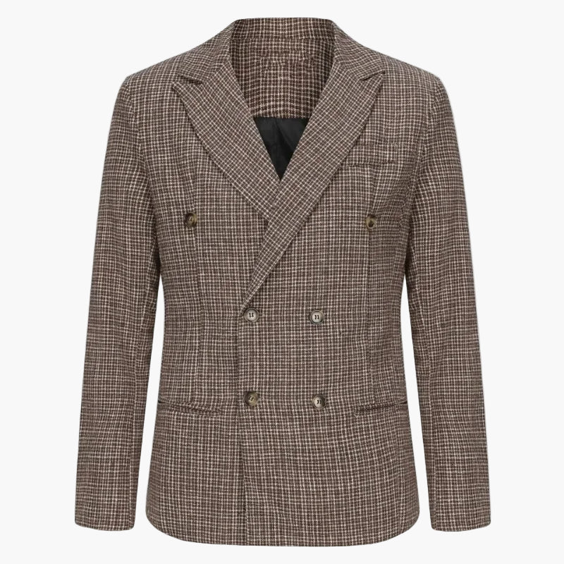 Veste croisée élégante pour homme style business – Moderne et sophistiquée - Image 3