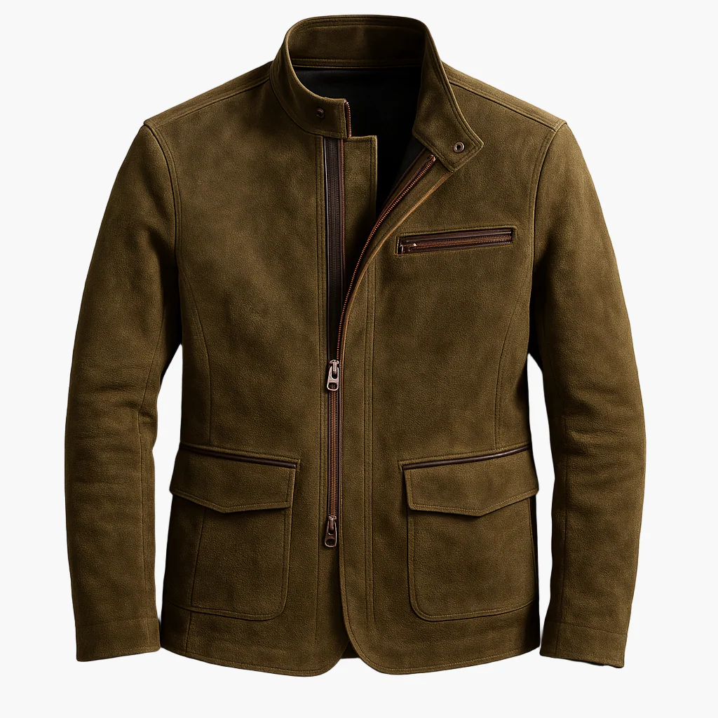 Veste de ville style motard pour homme – Élégance urbaine polyvalente - Image 2