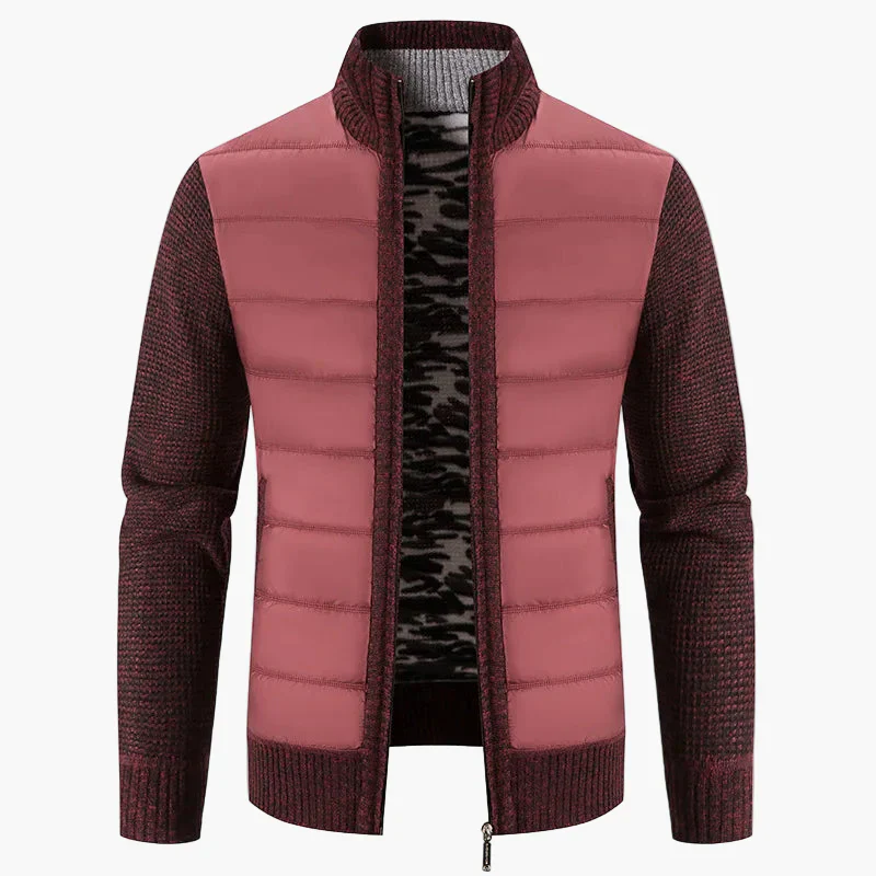 Veste décontractée pour homme style urbain à manches longues avec fermeture éclair - Image 4