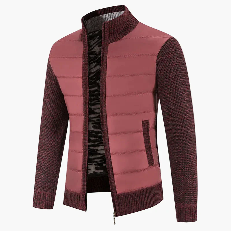 Veste décontractée pour homme style urbain à manches longues avec fermeture éclair - Image 5