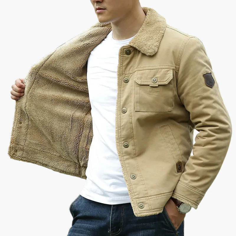 Veste décontractée style aviateur pour homme - idéale pour l'extérieur et la ville - Image 4