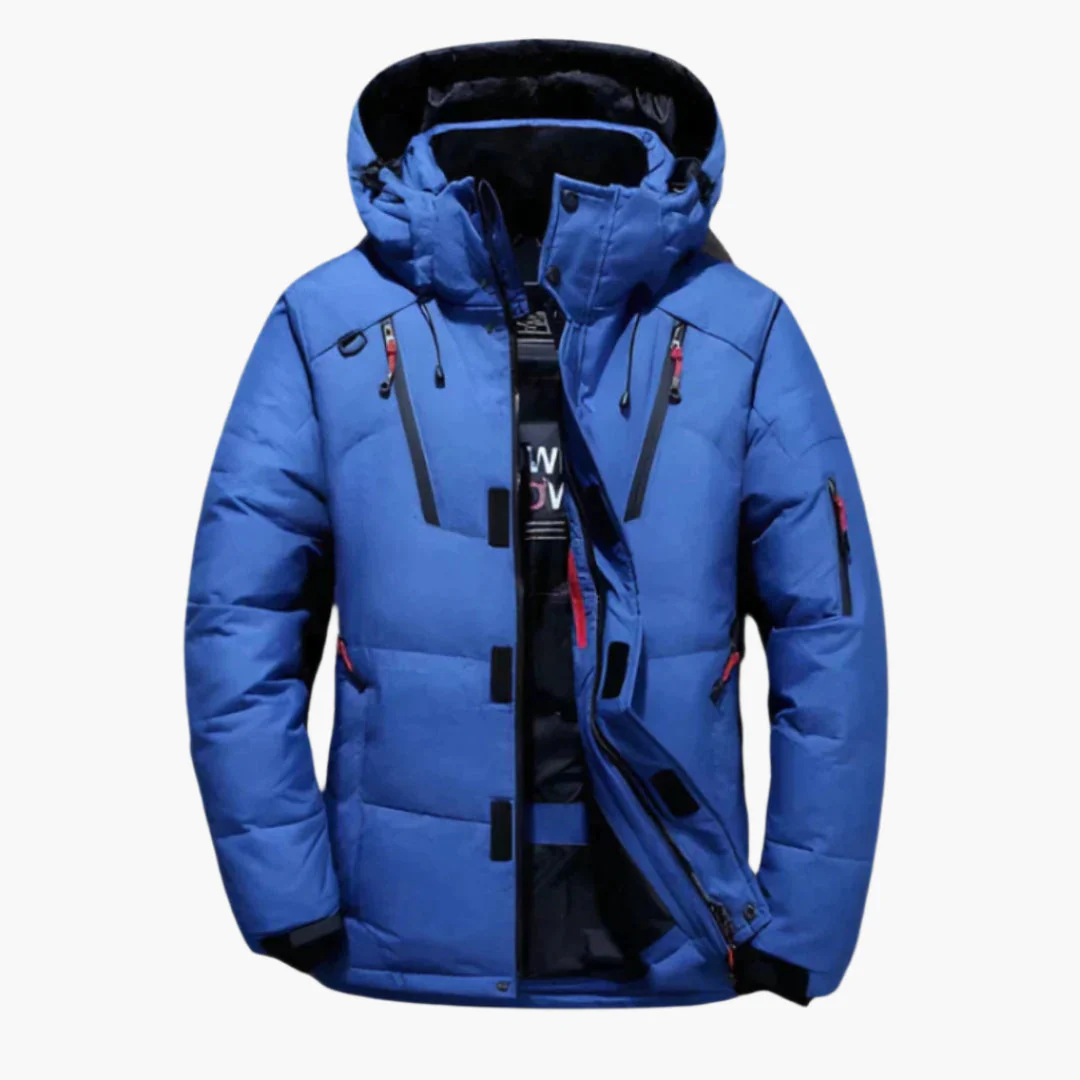 Veste doudoune chaude pour homme – Style urbain et confort hivernal - Image 3