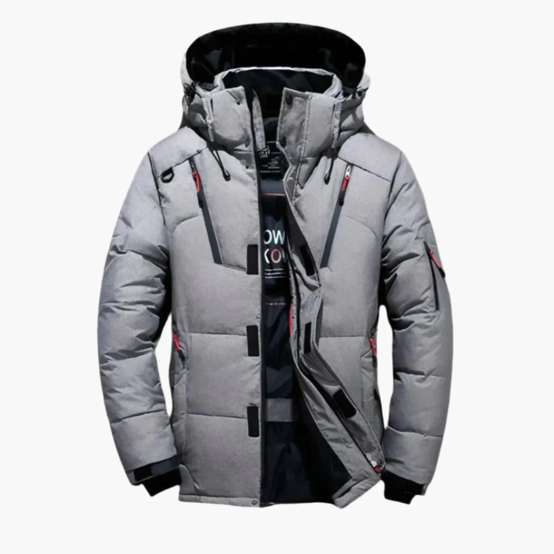 Veste doudoune chaude pour homme – Style urbain et confort hivernal - Image 4