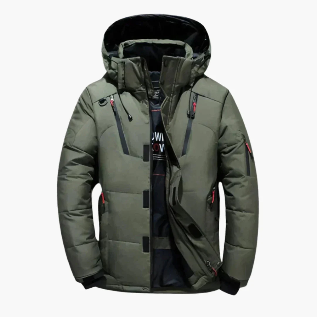 Veste doudoune chaude pour homme – Style urbain et confort hivernal - Image 6