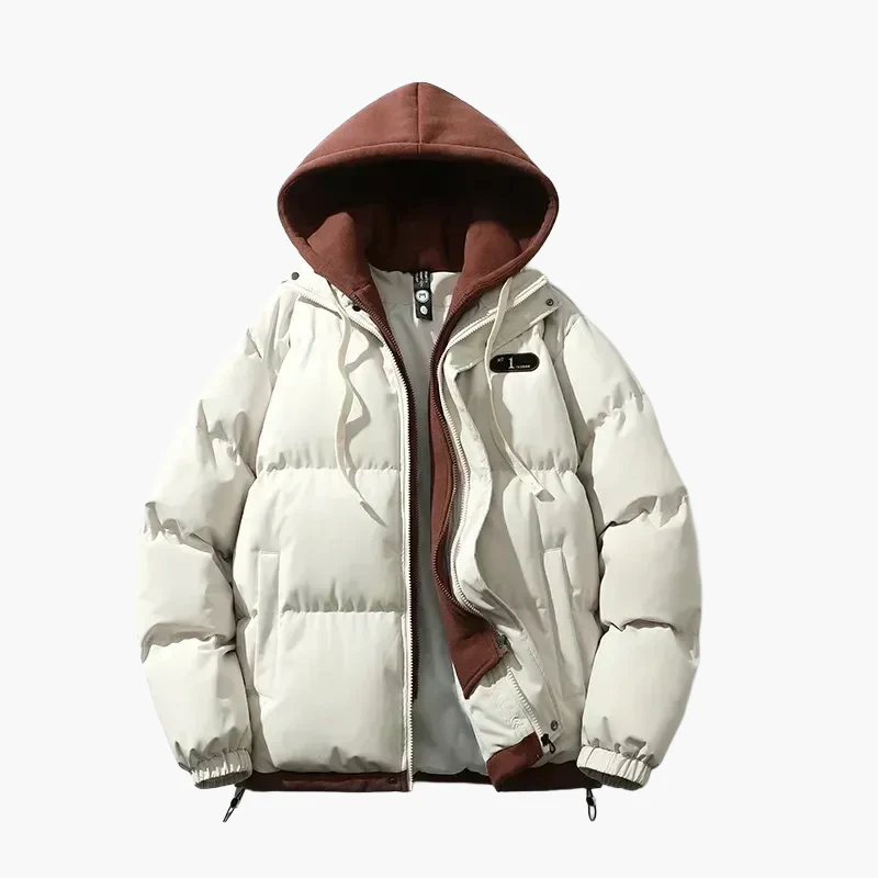 Veste doudoune décontractée à capuche pour homme – Style urbain et confort quotidien - Image 6