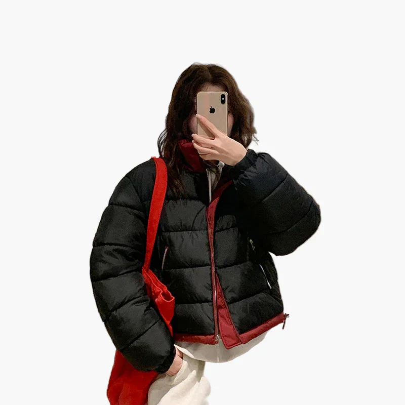 Veste doudoune décontractée pour femme, style urbain, idéale pour l’hiver et les activités de plein air - Image 5