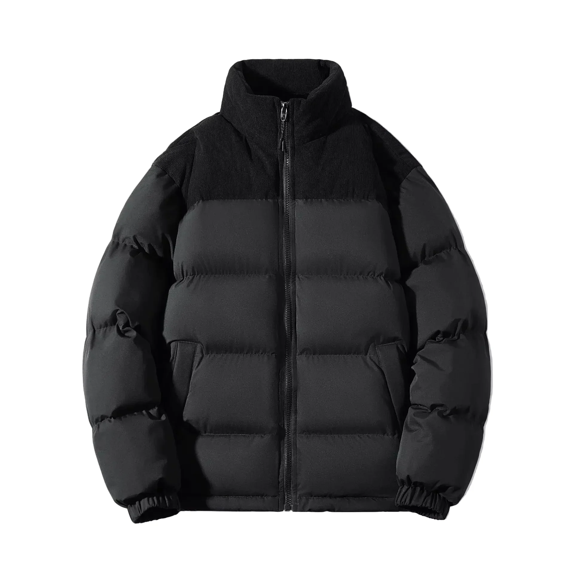 Veste doudoune épaisse style urbain décontracté pour homme - Image 3