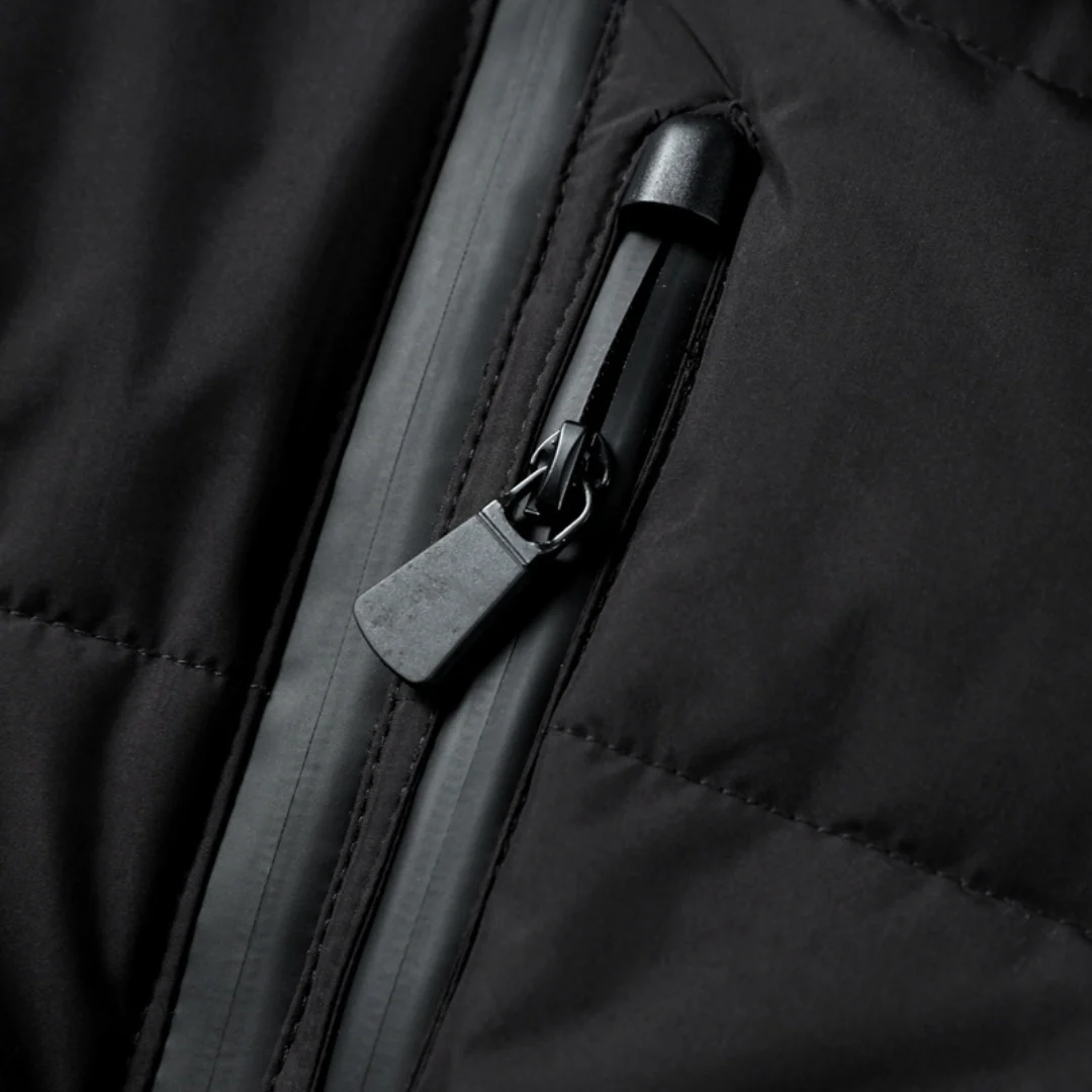 Veste doudoune femme ceinturée élégante et imperméable pour hiver - Image 4