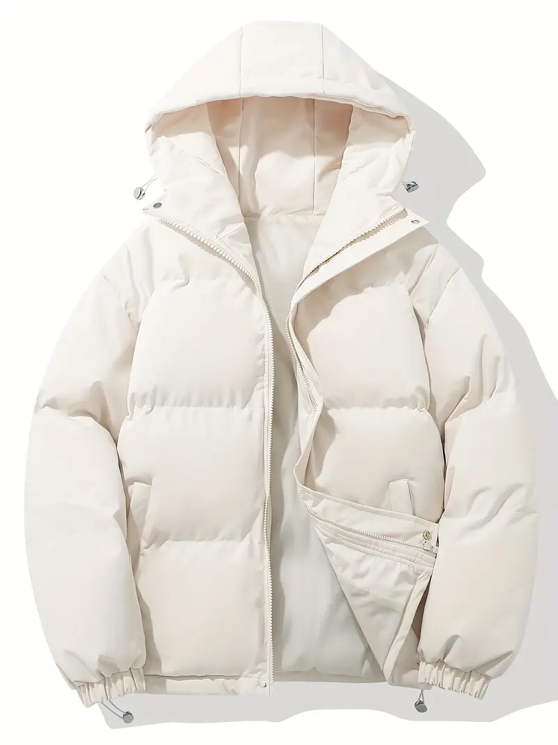 Veste doudoune homme capuche style classique pour hiver – Élégance et chaleur urbaine - Image 2