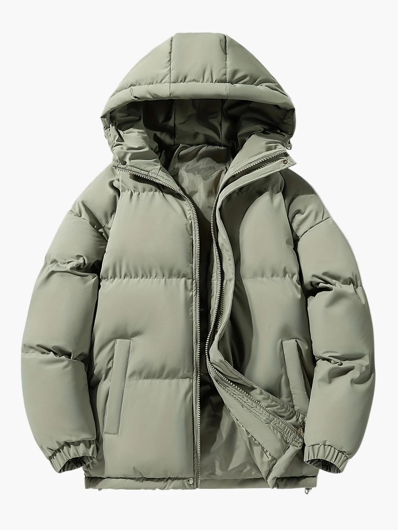 Veste doudoune homme à capuche style décontracté pour l’hiver - Image 5