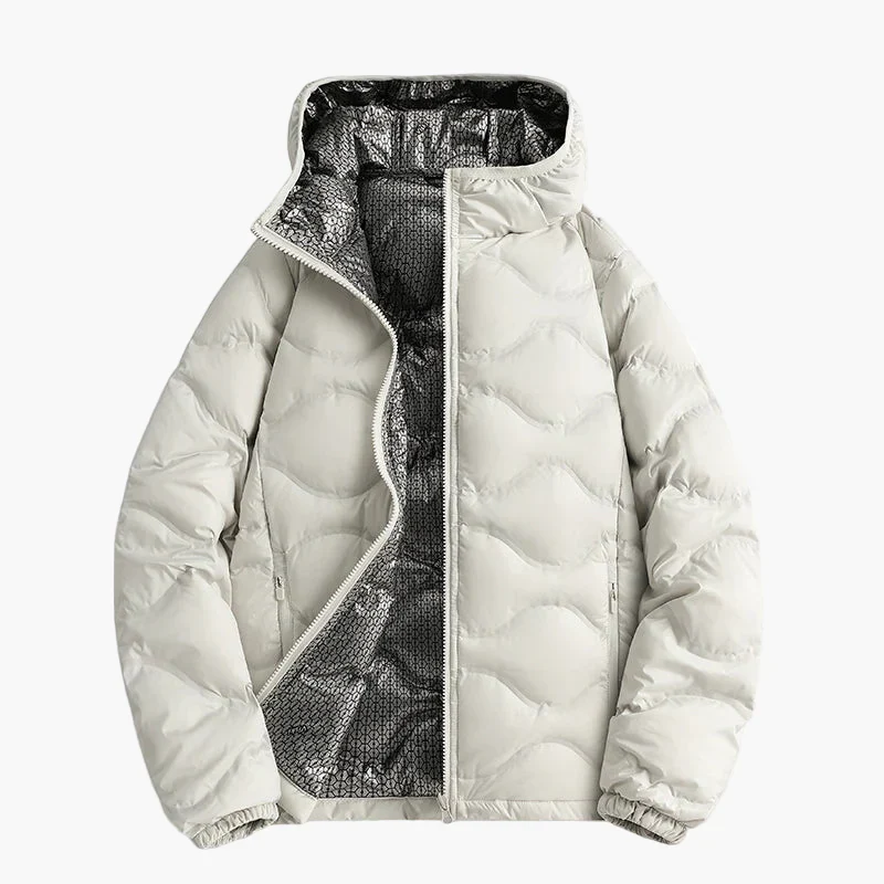 Veste doudoune homme style urbain chaude et légère - Image 4