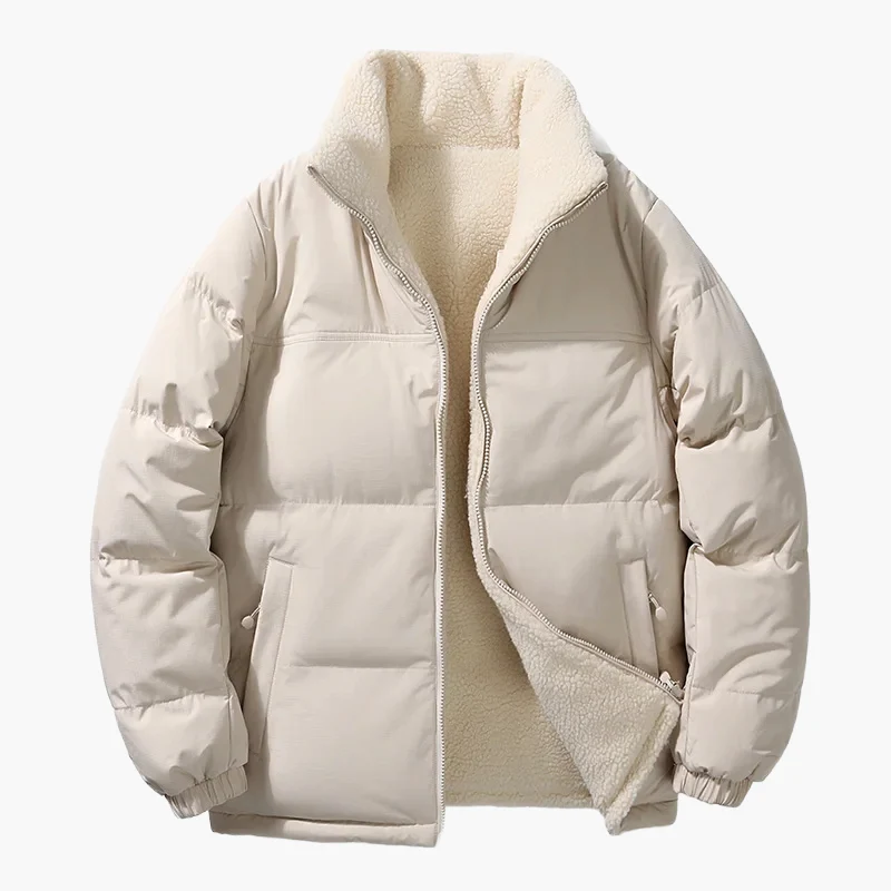 Veste doudoune homme style urbain coupe ample avec doublure chaude - Image 10