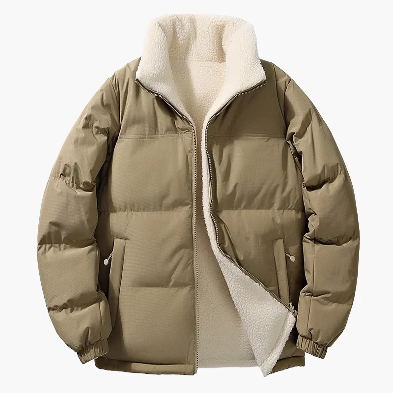 Veste doudoune homme style urbain coupe ample avec doublure chaude - Image 9