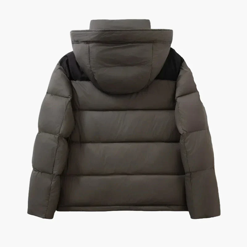 Veste Doudoune Homme Style Urbain Hiver à Capuche – Idéale pour Temps Froid et Quotidien - Image 5