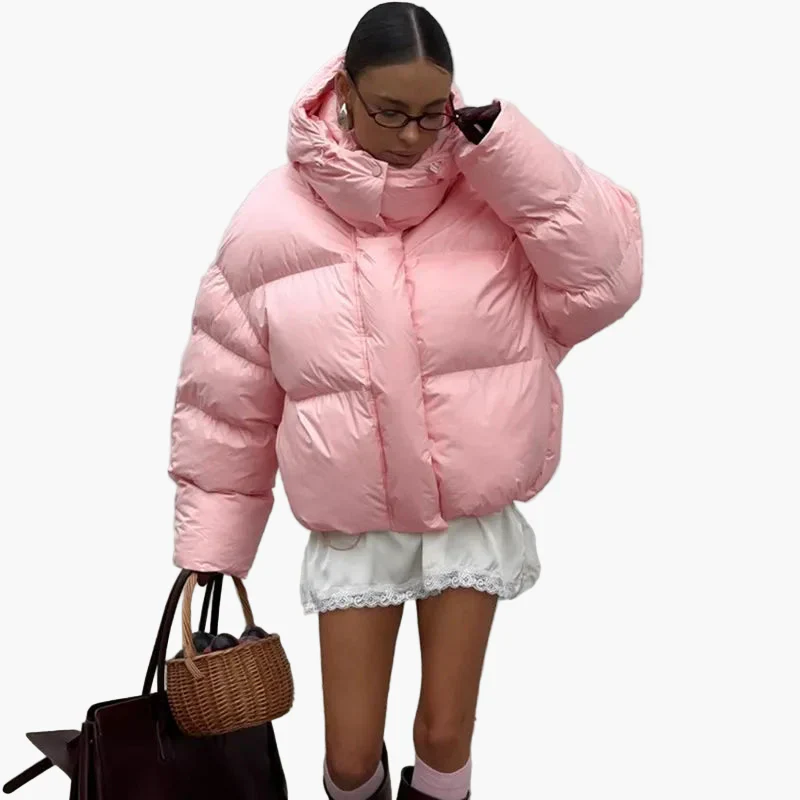 Veste Doudoune Oversize Femme Style Urbain Hiver - Image 2