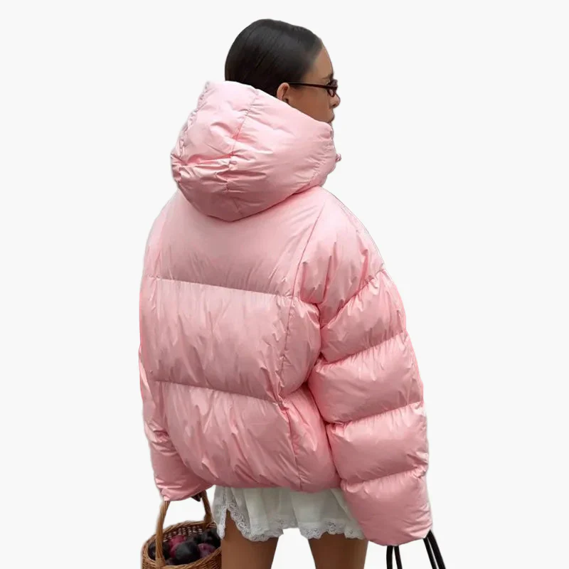 Veste Doudoune Oversize Femme Style Urbain Hiver - Image 6