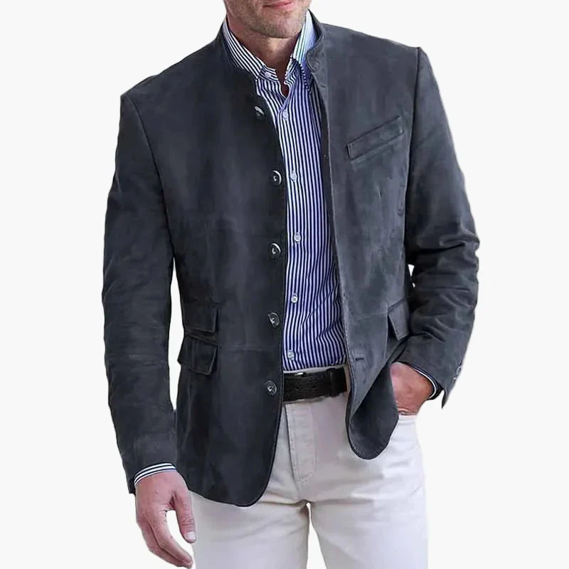 Veste élégante style blazer pour homme – Idéale pour les occasions habillées ou décontractées - Image 3