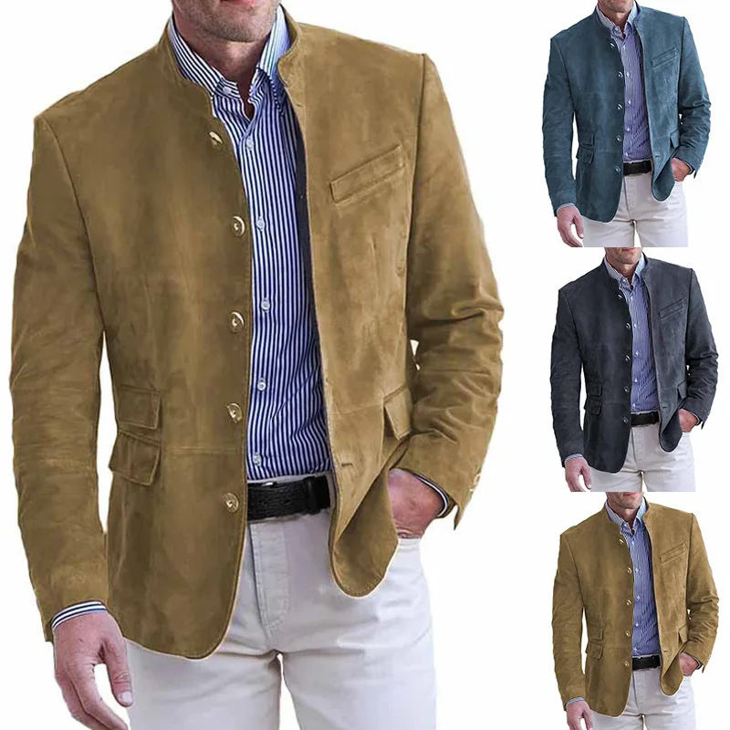 Veste élégante style blazer pour homme – Mode urbaine chic, idéale pour le bureau et les sorties - Image 6