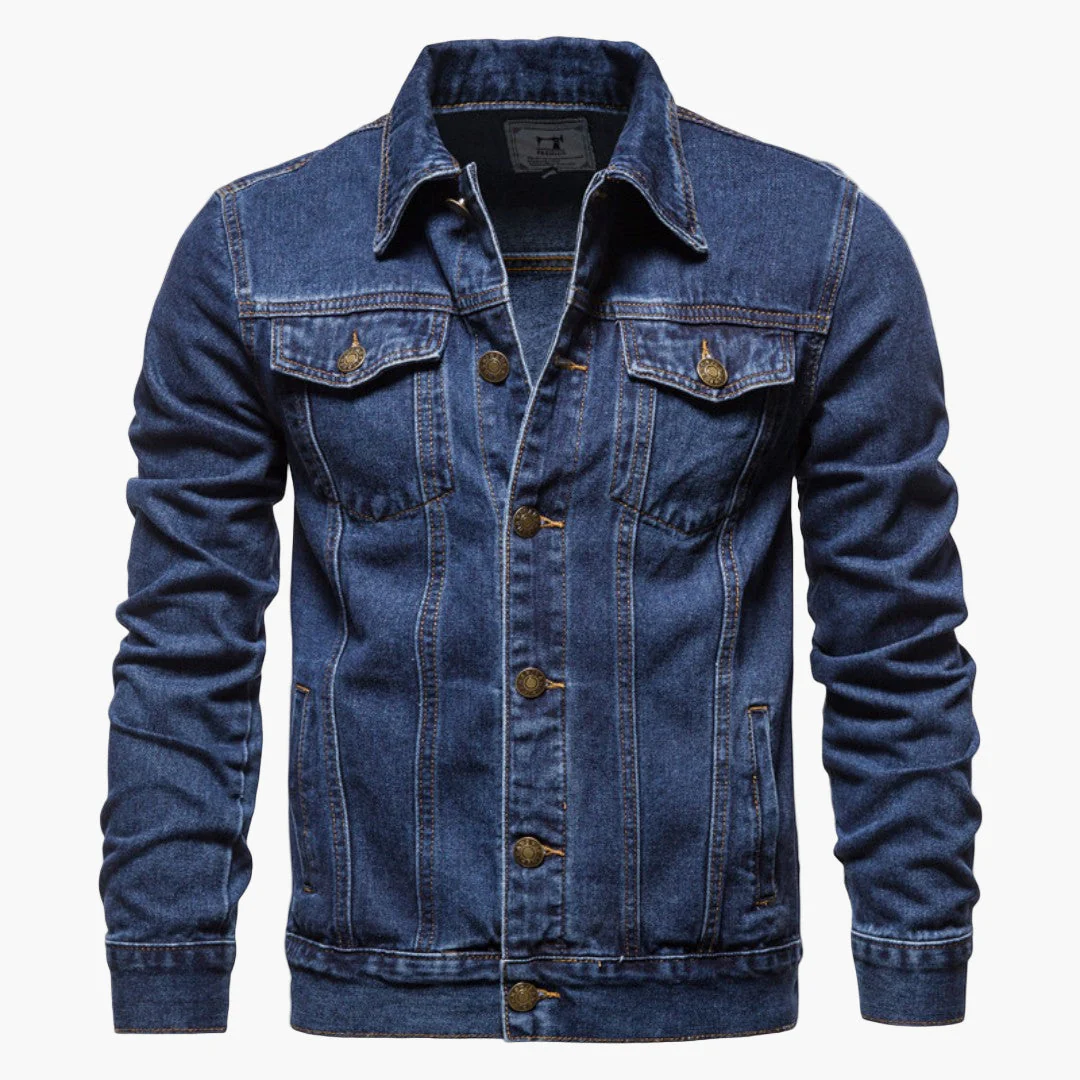 Veste en Jean Style Classique pour Homme – Idéale au Quotidien et Polyvalente - Image 4