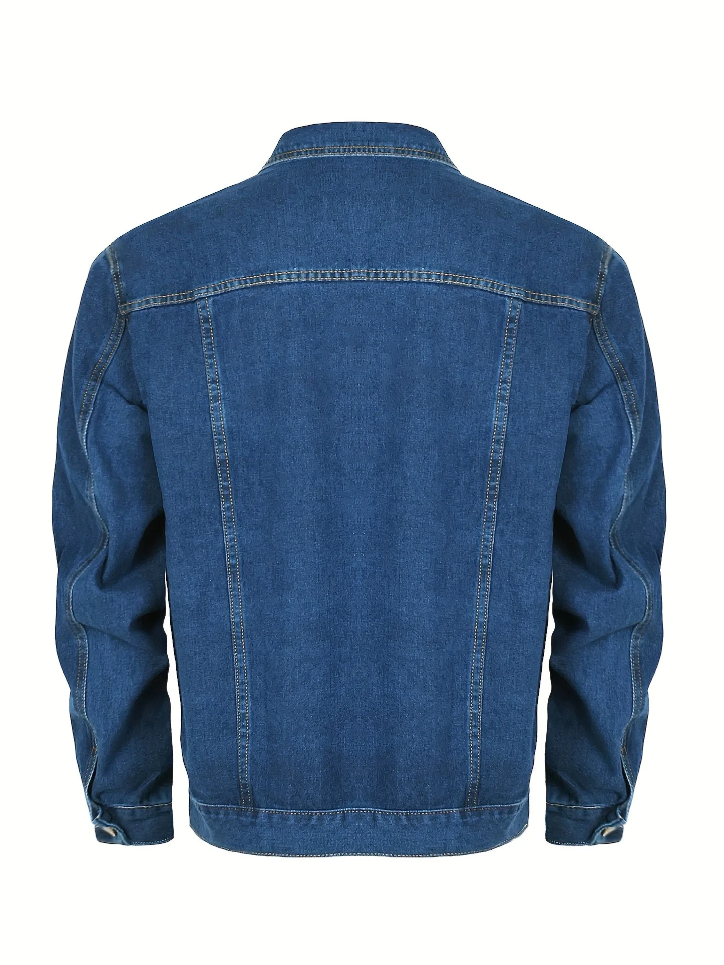 Veste en jean style décontracté pour homme - Idéale pour un look urbain tendance - Image 2