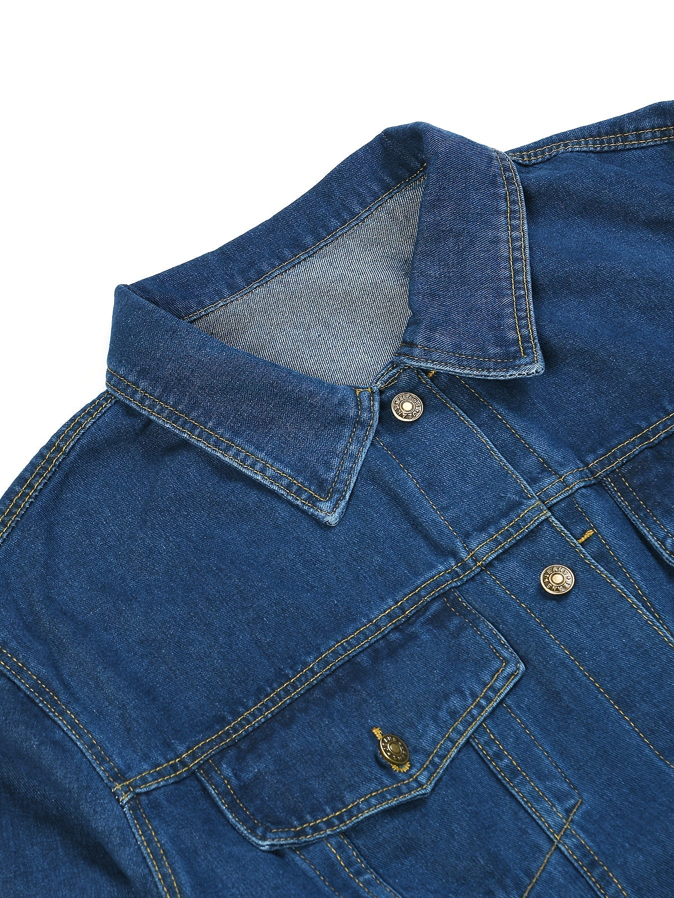Veste en jean style décontracté pour homme - Idéale pour un look urbain tendance - Image 5