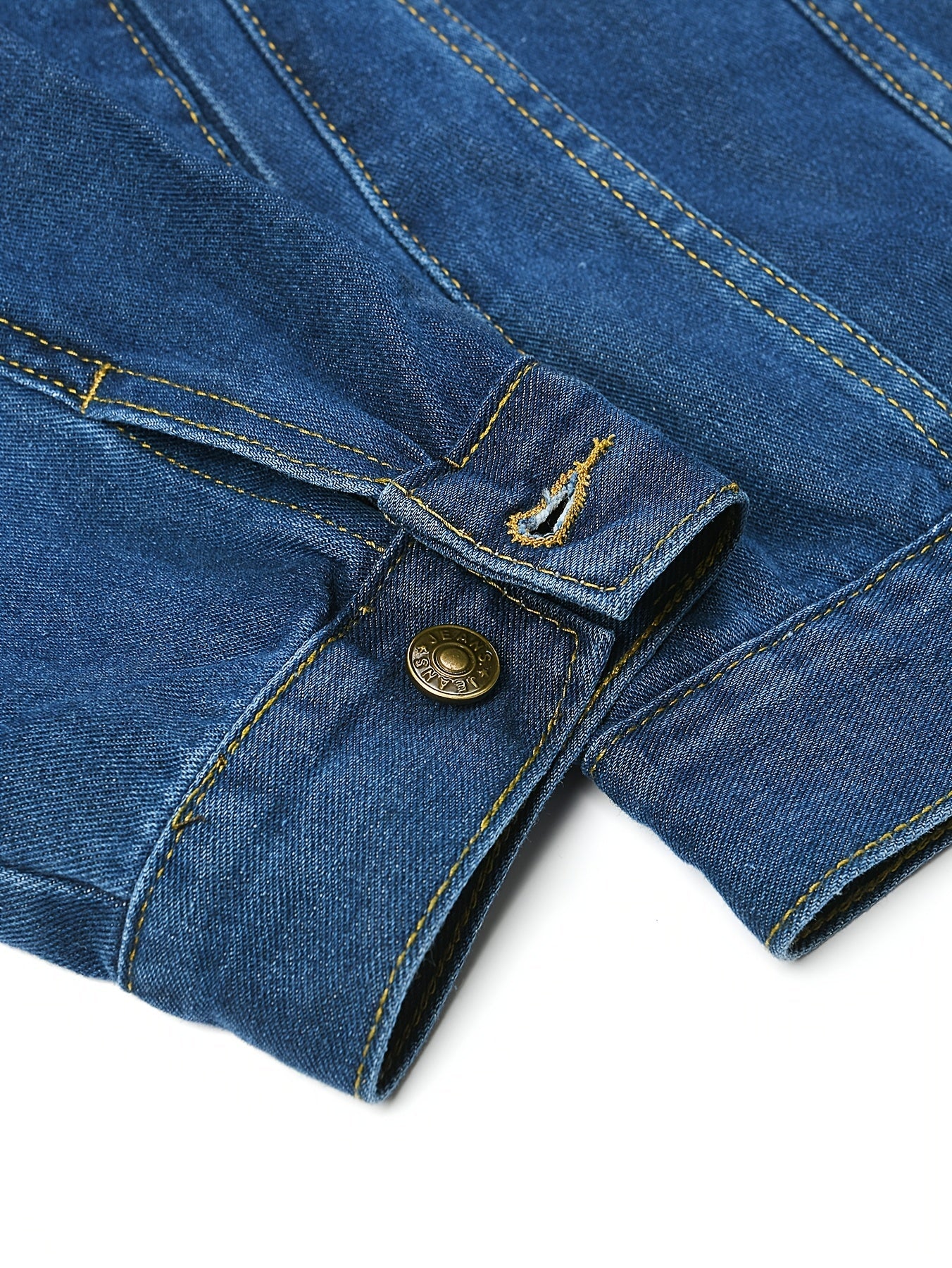 Veste en jean style décontracté pour homme - Idéale pour un look urbain tendance - Image 6