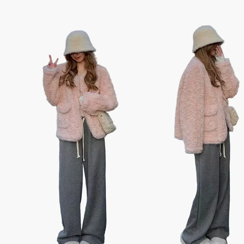 Veste Femme Élégante Style Coréen Décontracté pour l'Hiver - Image 2