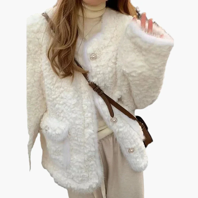 Veste Femme Élégante Style Coréen Décontracté pour l'Hiver - Image 4