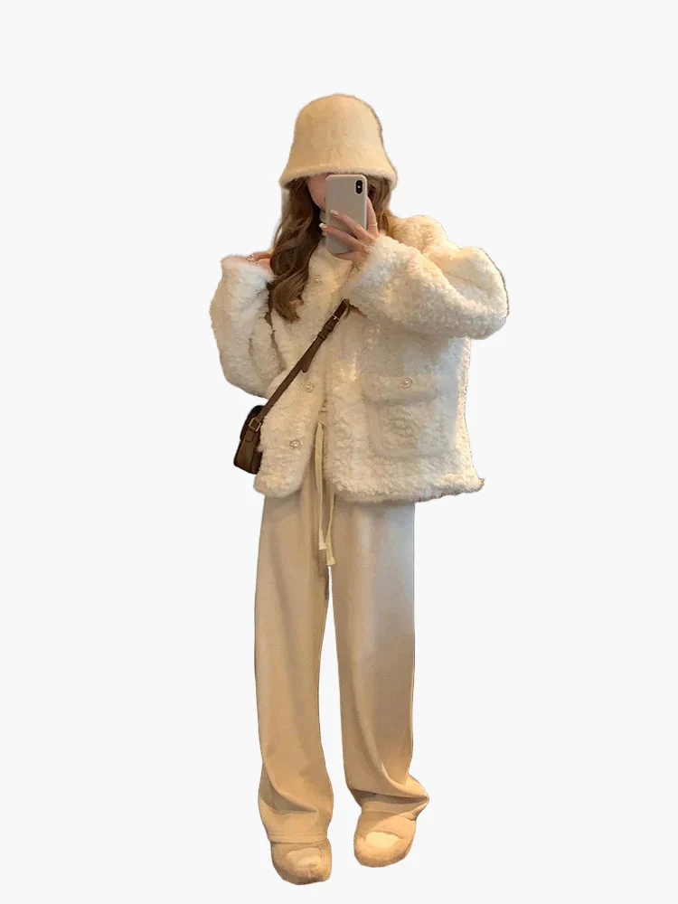 Veste Femme Élégante Style Coréen Décontracté pour l'Hiver - Image 5