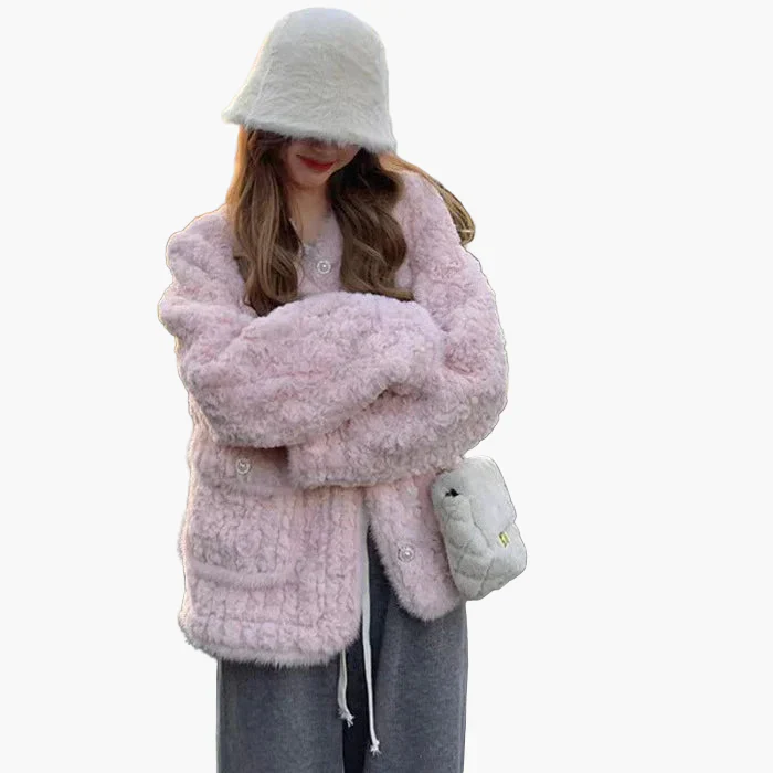 Veste Femme Élégante Style Coréen Décontracté pour l'Hiver - Image 6