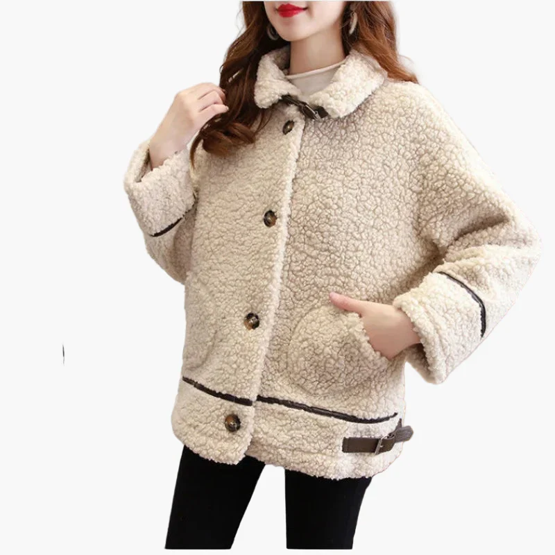 Veste Femme Style Décontracté Oversize Tendance Automne Hiver - Image 10