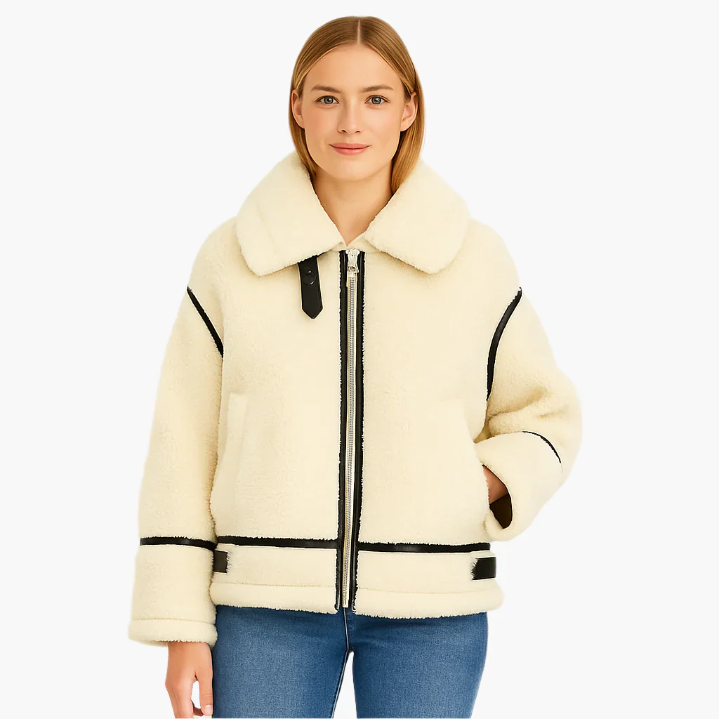 Veste d'Hiver Femme Style Aviateur Élégant et Chaud - Mode et Confort Urbain - Image 7