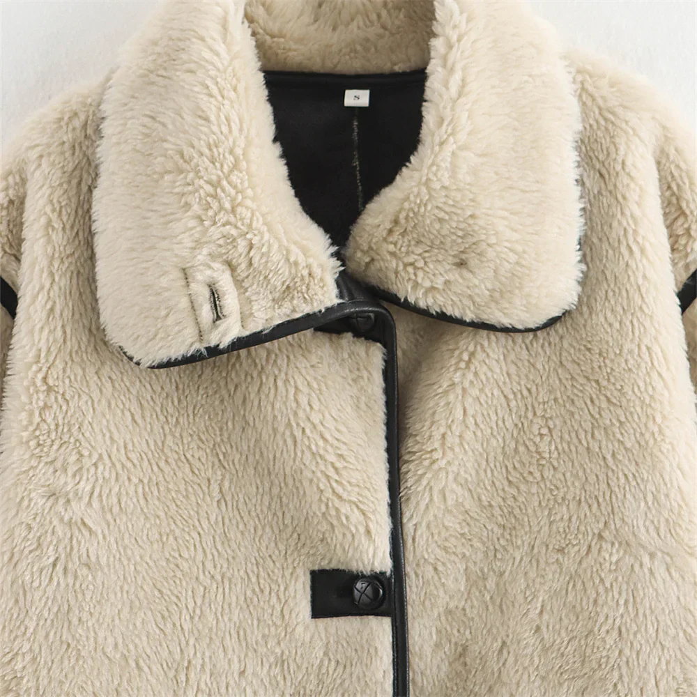 Veste d'hiver femme style décontracté chic pour temps froid - Image 4