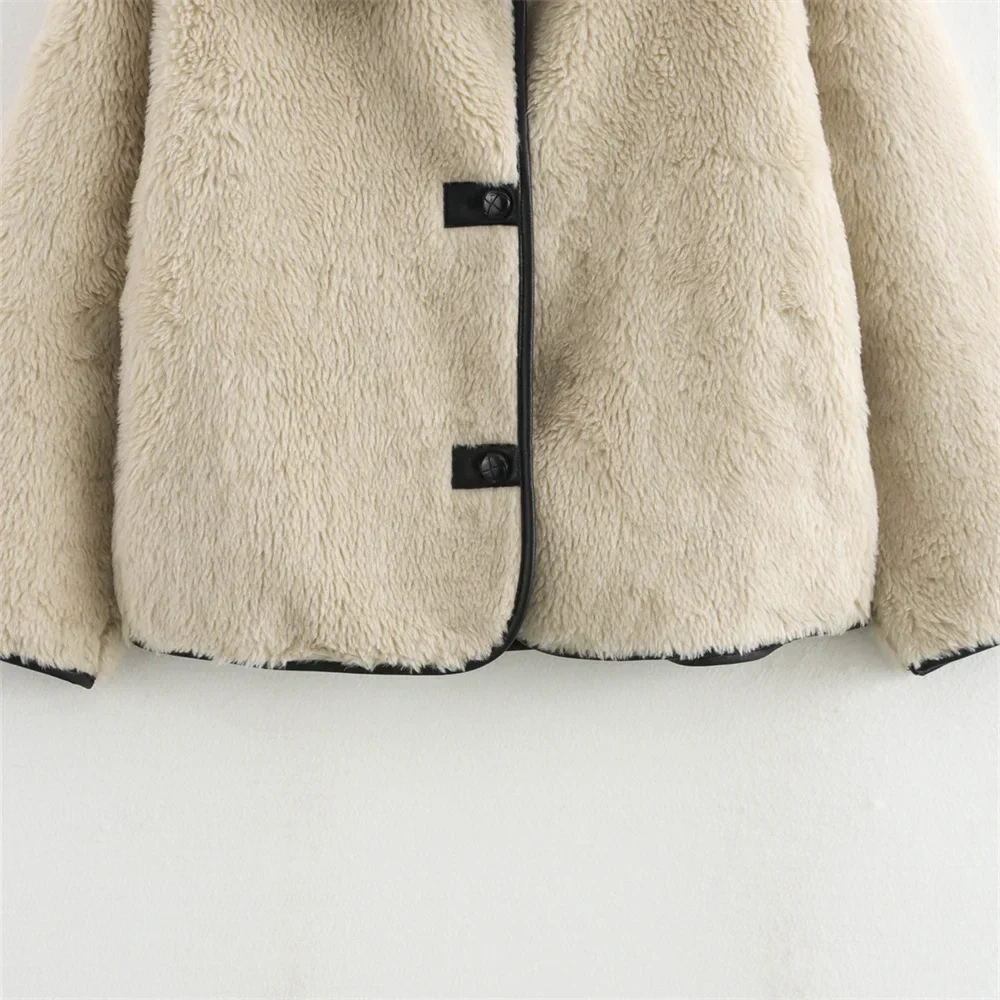 Veste d'hiver femme style décontracté chic pour temps froid - Image 5