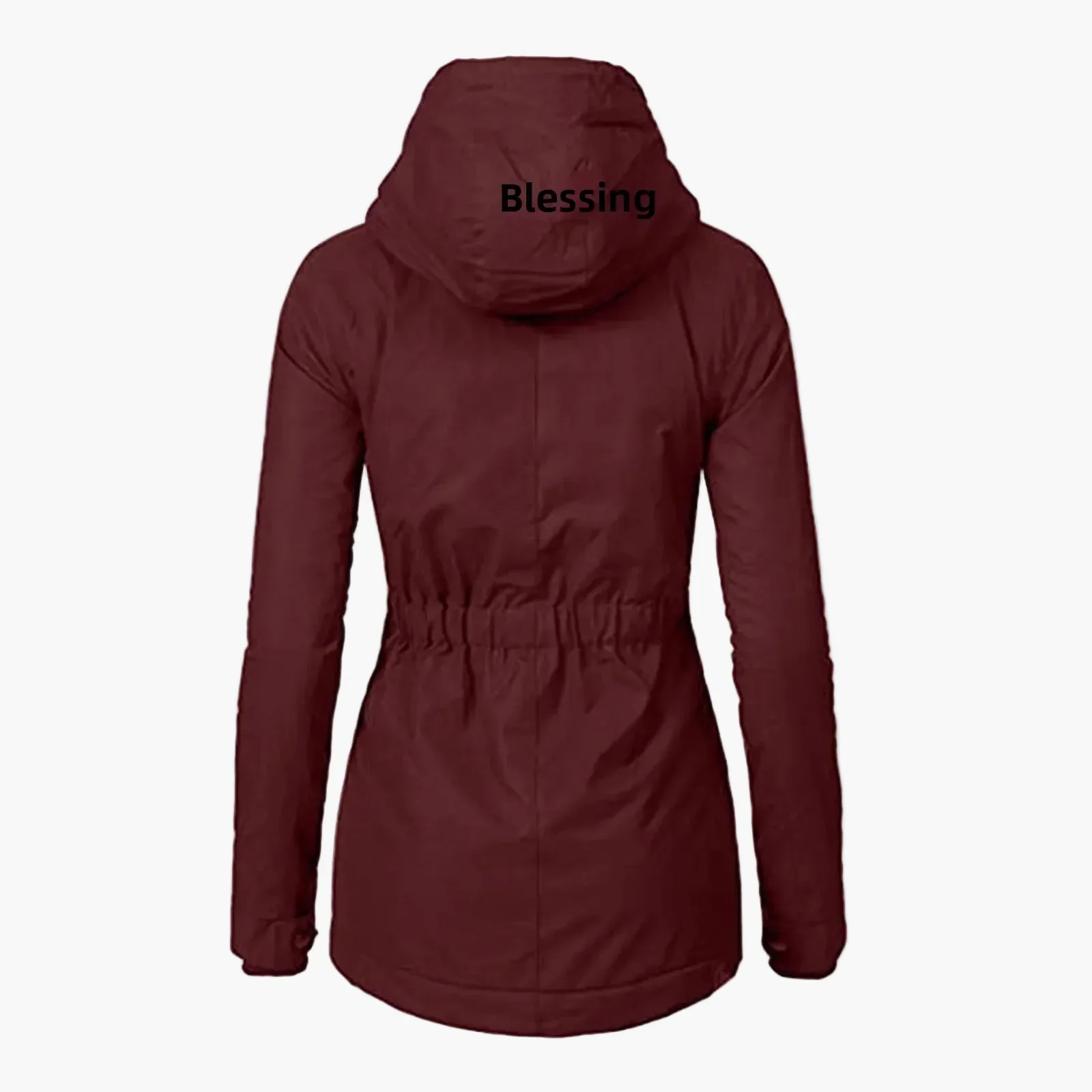 Veste d’Hiver Femme Style Urbain avec Capuche Doublée – Élégance Quotidienne et Confort Thermique - Image 2