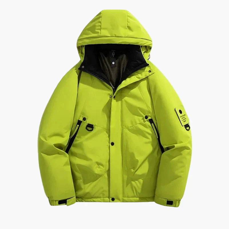 Veste d'hiver homme style urbain, épaisse et chaude, idéale pour l'extérieur et la ville - Image 3