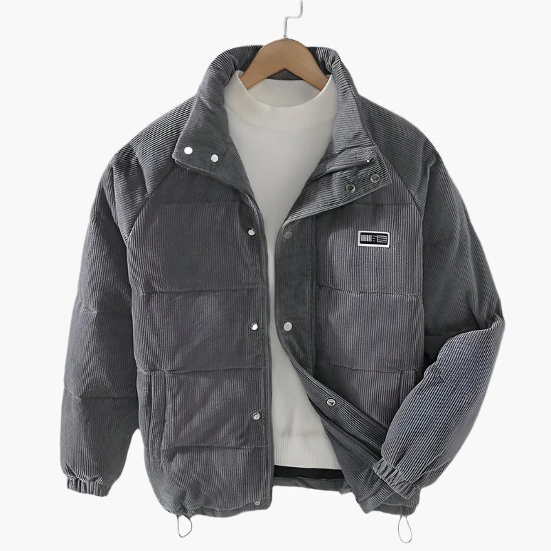 Veste d'Hiver Rembourrée pour Homme Style Décontracté Urbain - Image 2