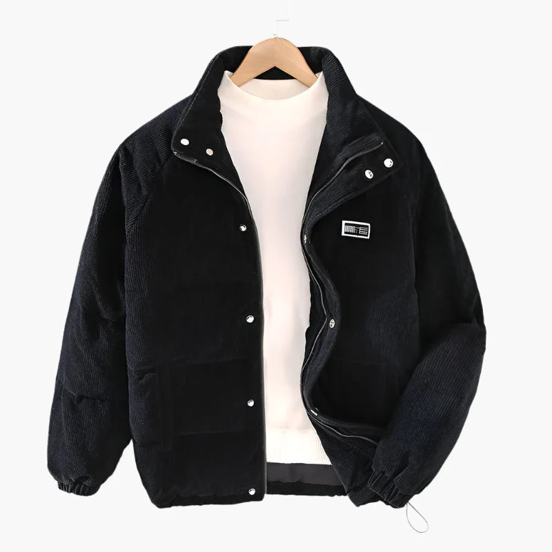 Veste d'Hiver Rembourrée pour Homme Style Décontracté Urbain - Image 3