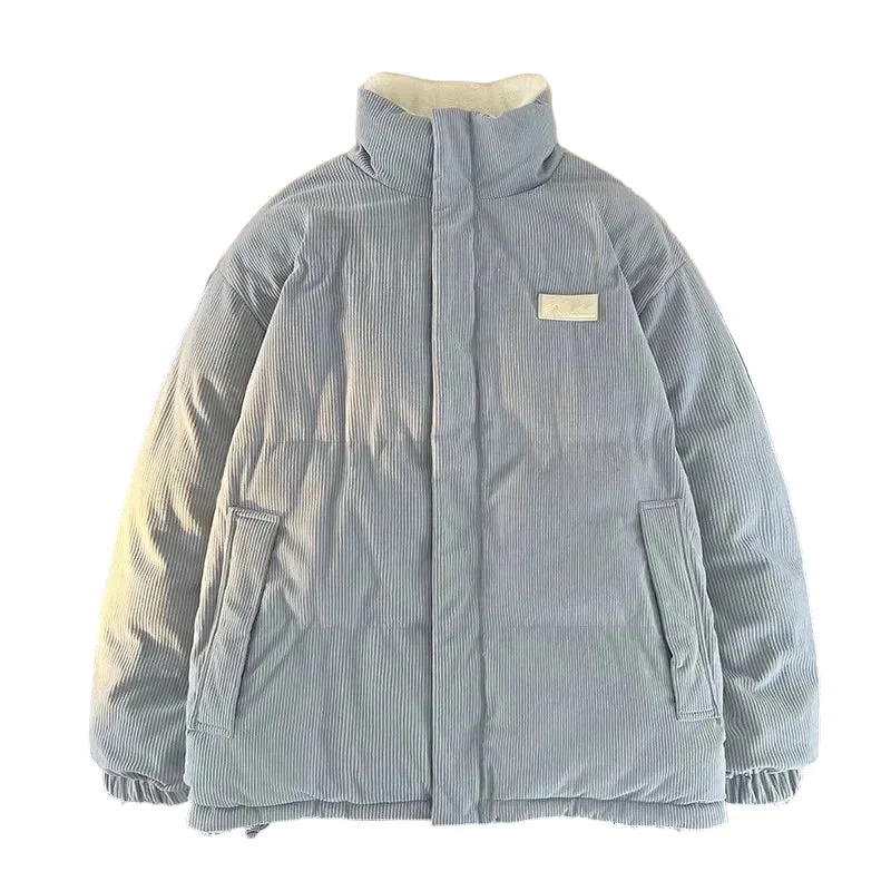 Veste d'hiver unisexe style urbain, coupe ample, usage quotidien et tendance - Image 3