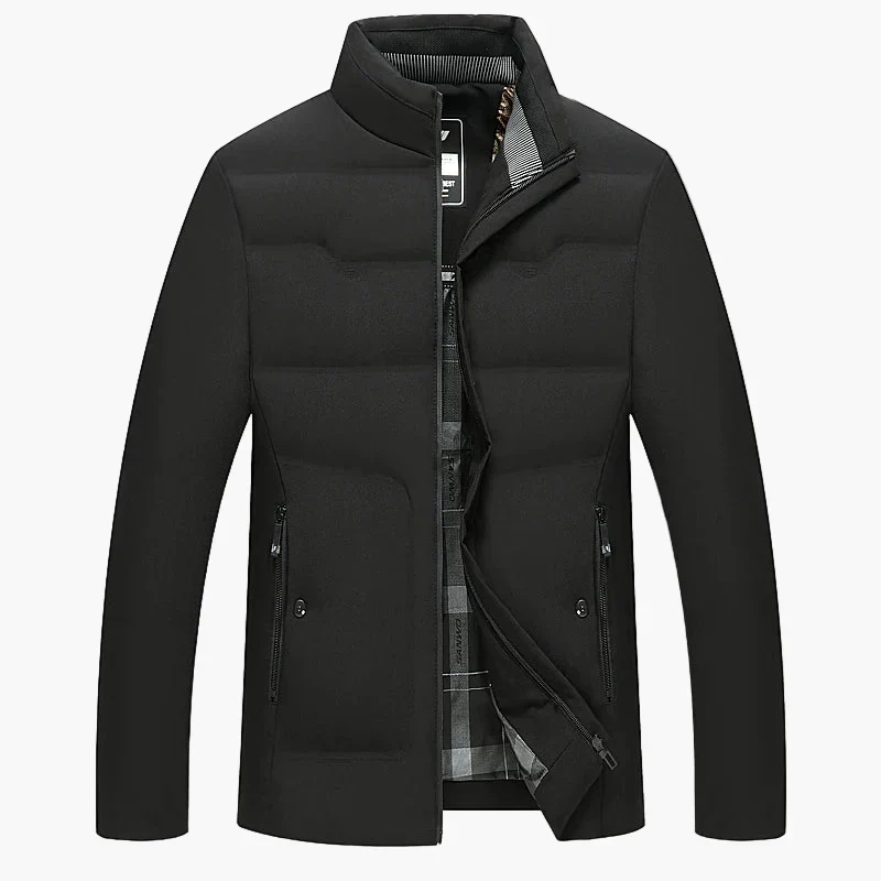 Veste Homme Business Casual Hiver Chaude et Coupe-Vent - Image 7