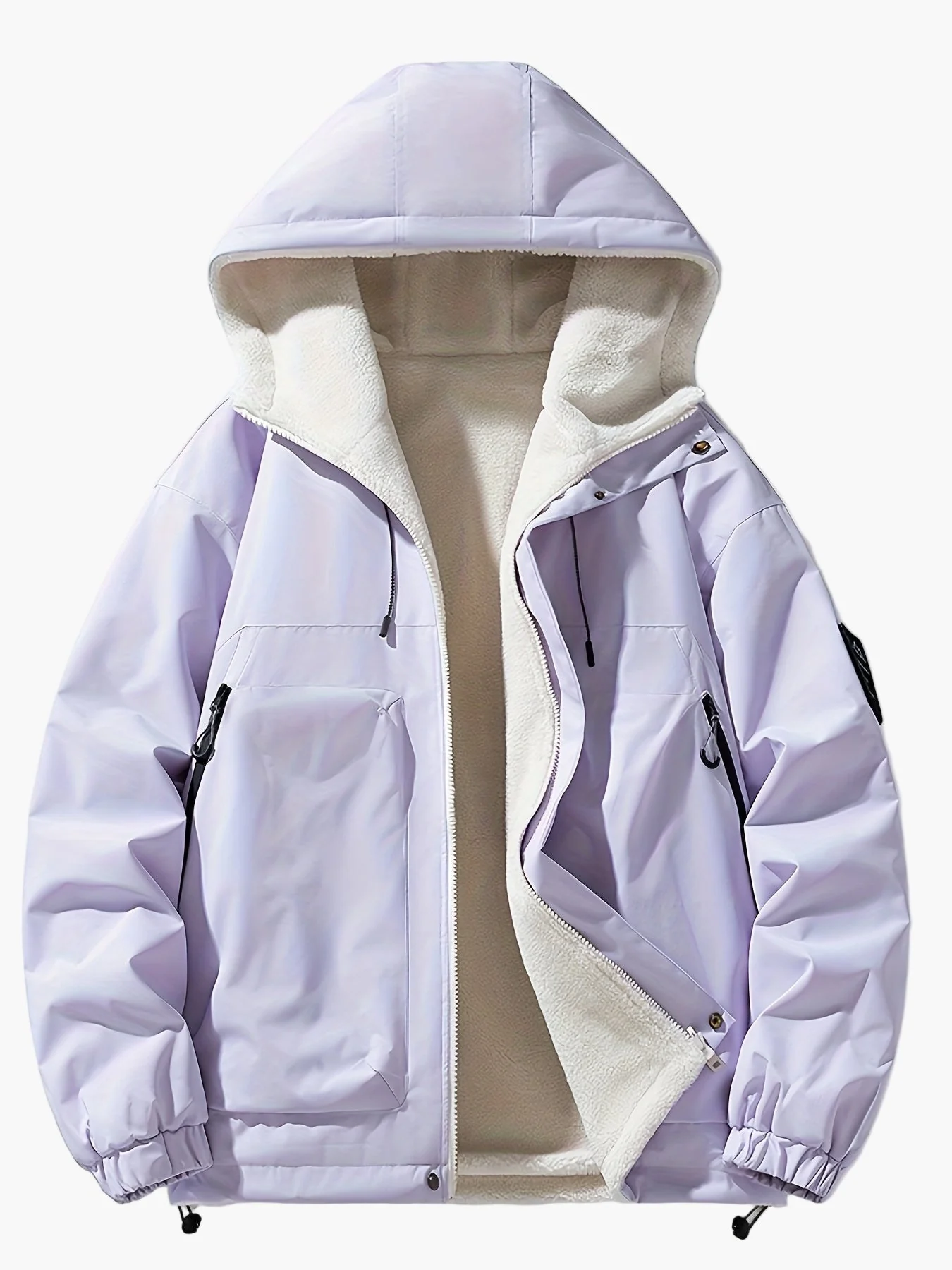 Veste Homme à Capuche Style Urbain Décontracté pour l’Hiver - Image 6
