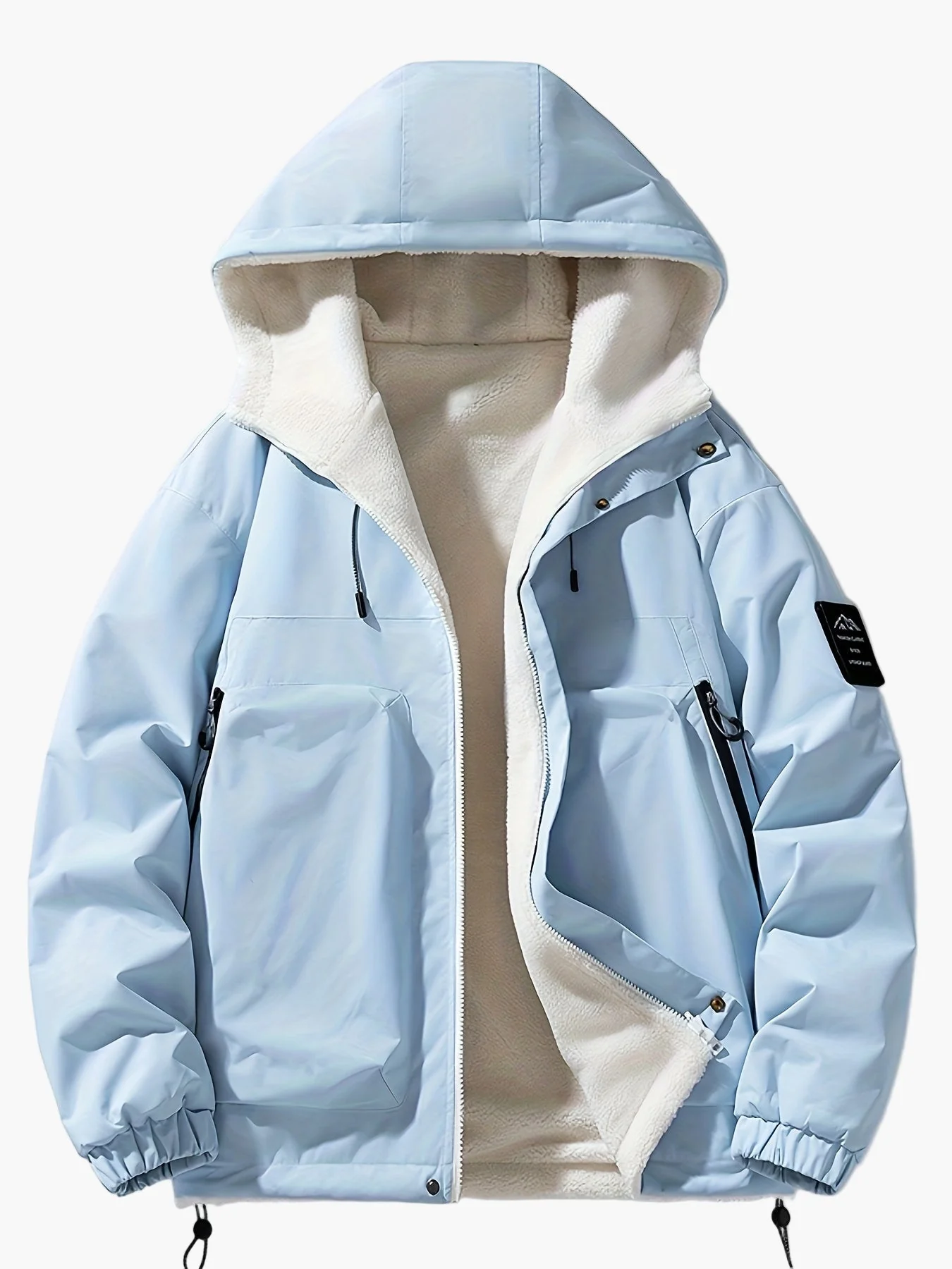 Veste Homme à Capuche Style Urbain Décontracté pour l’Hiver - Image 9