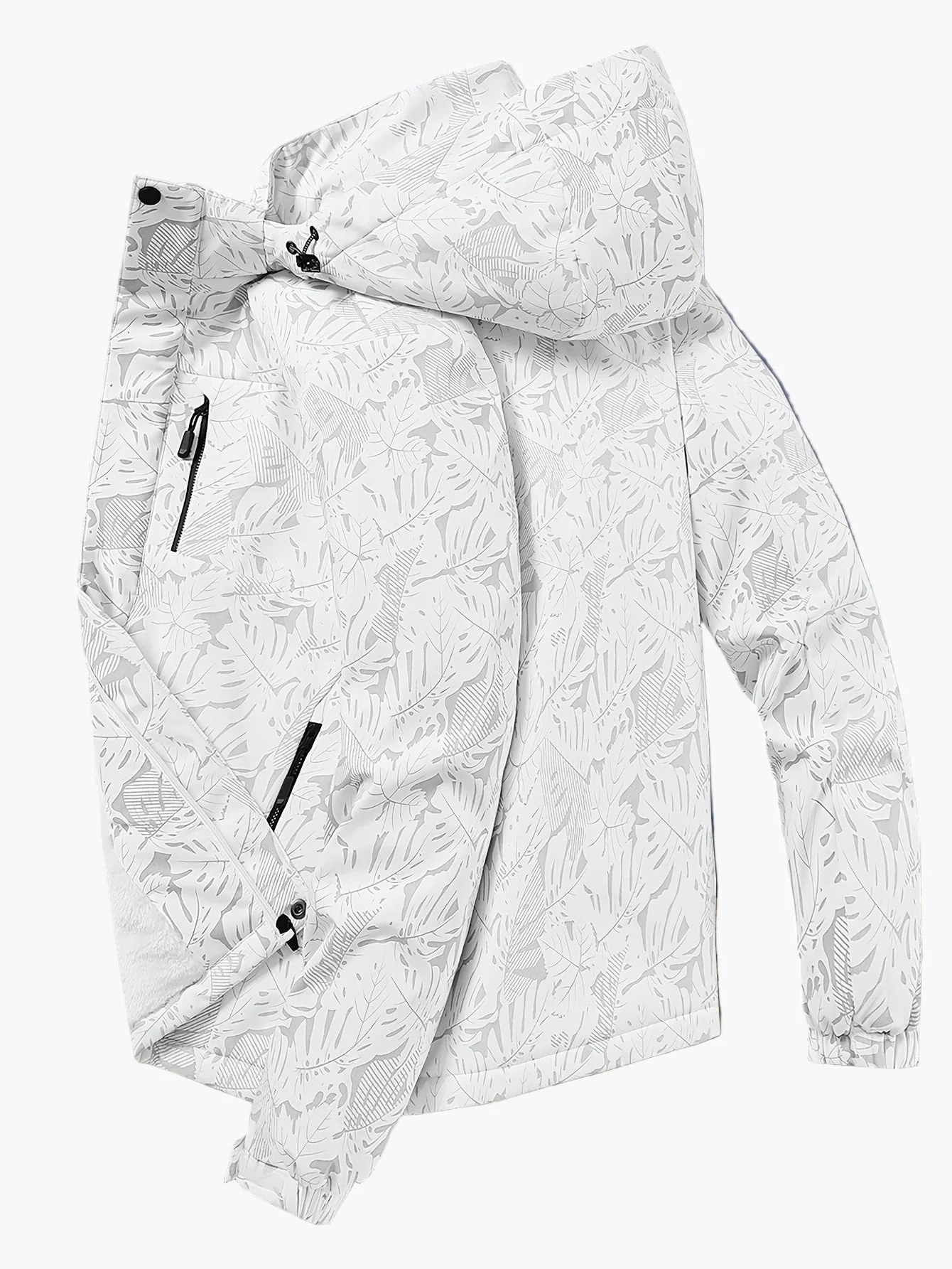 Veste de randonnée imperméable à capuche pour homme – Style sportif et urbain, idéale pour l’extérieur - Image 5