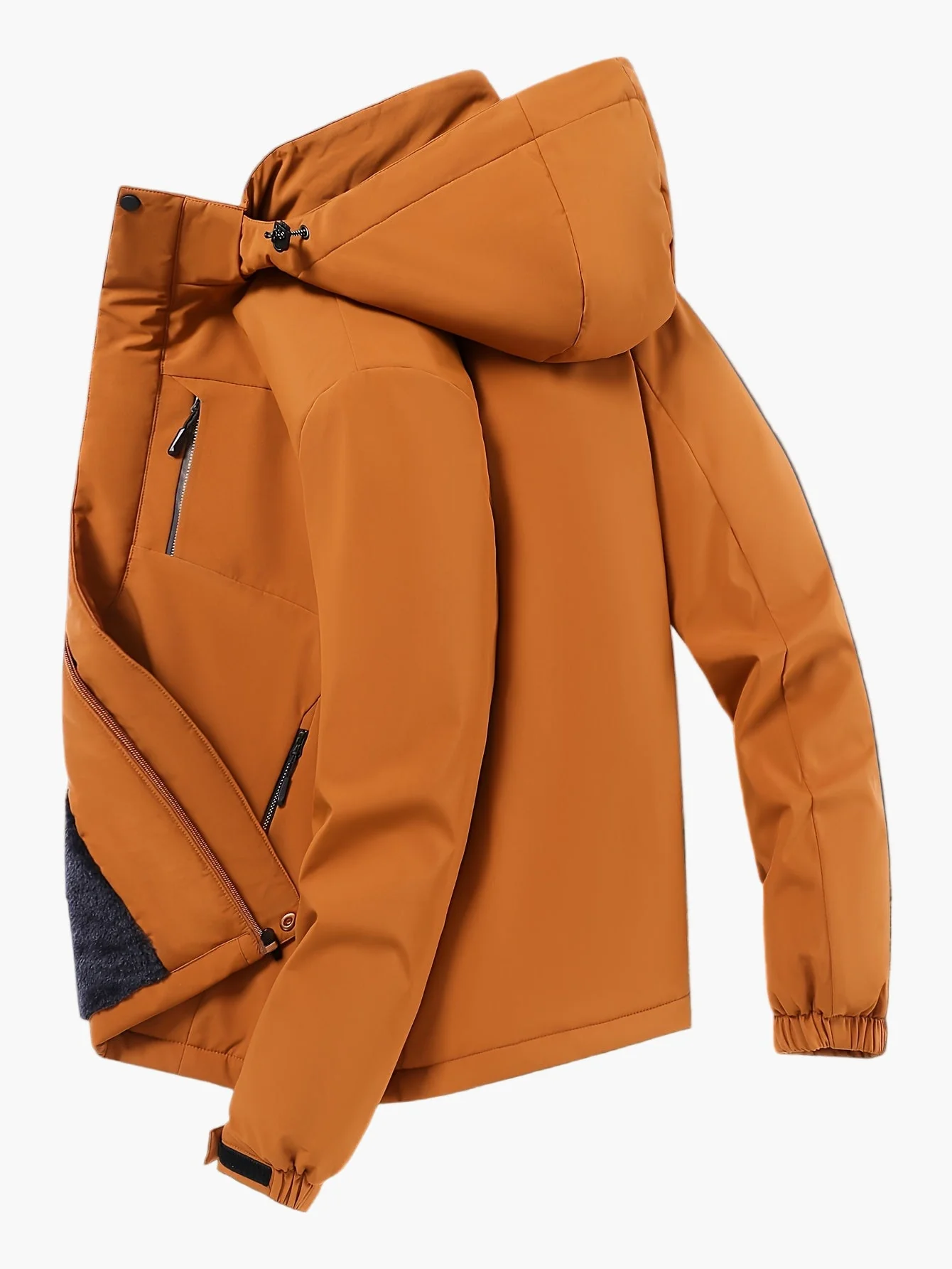 Veste de randonnée imperméable à capuche pour homme – Style sportif et urbain, idéale pour l’extérieur - Image 8