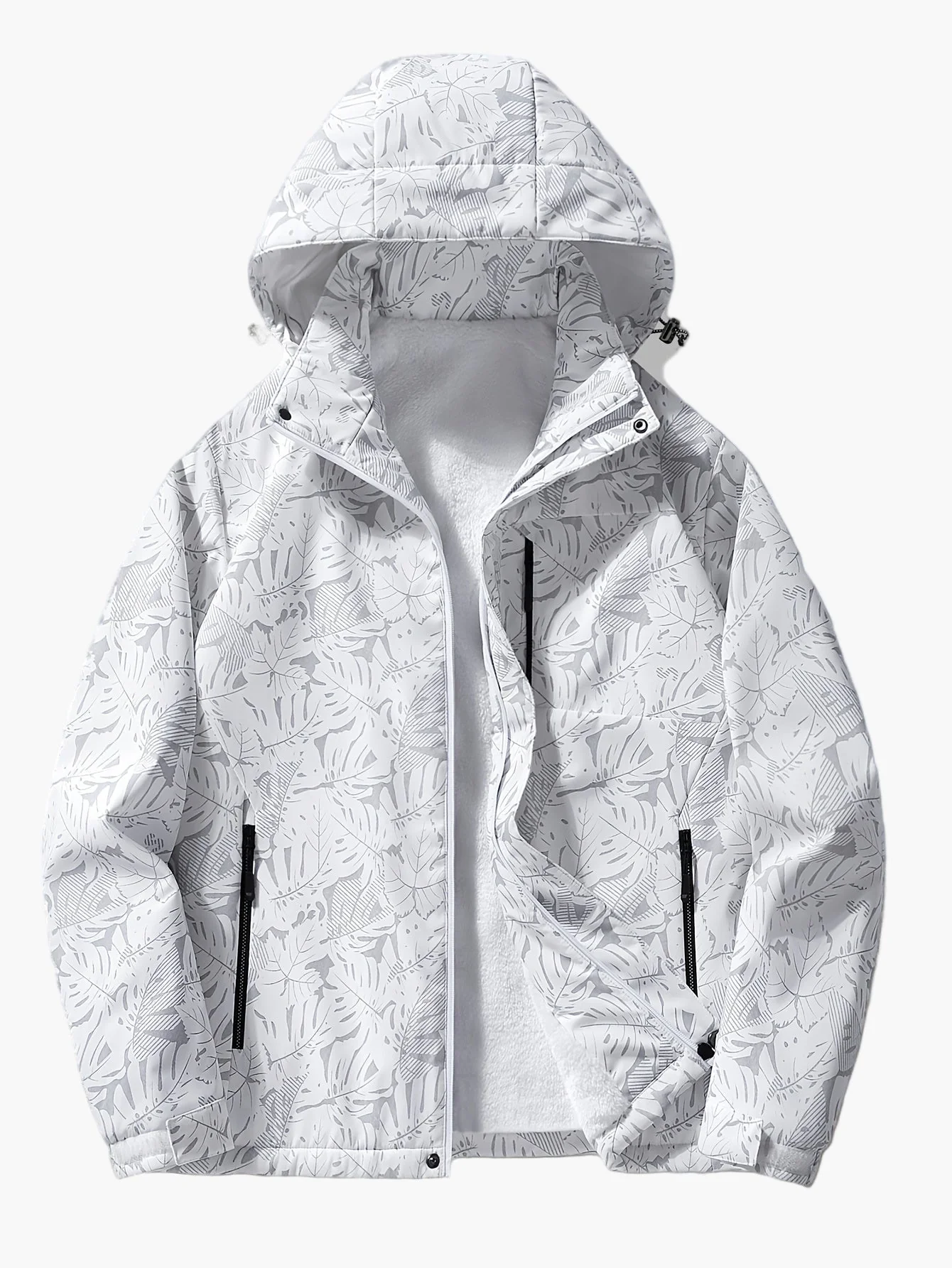 Veste de randonnée imperméable à capuche pour homme – Style sportif et urbain, idéale pour l’extérieur - Image 9