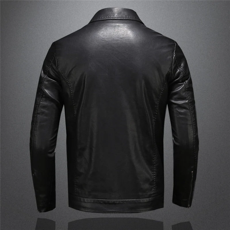 Veste Homme Style Motard Élégant pour Toutes Occasions - Image 2