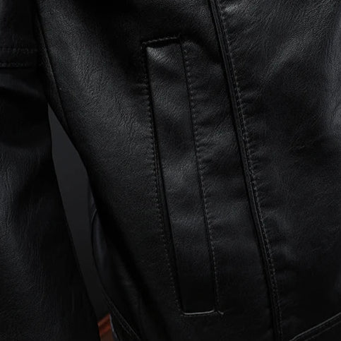 Veste homme style moto coupe moderne pour look urbain et élégant - Image 6