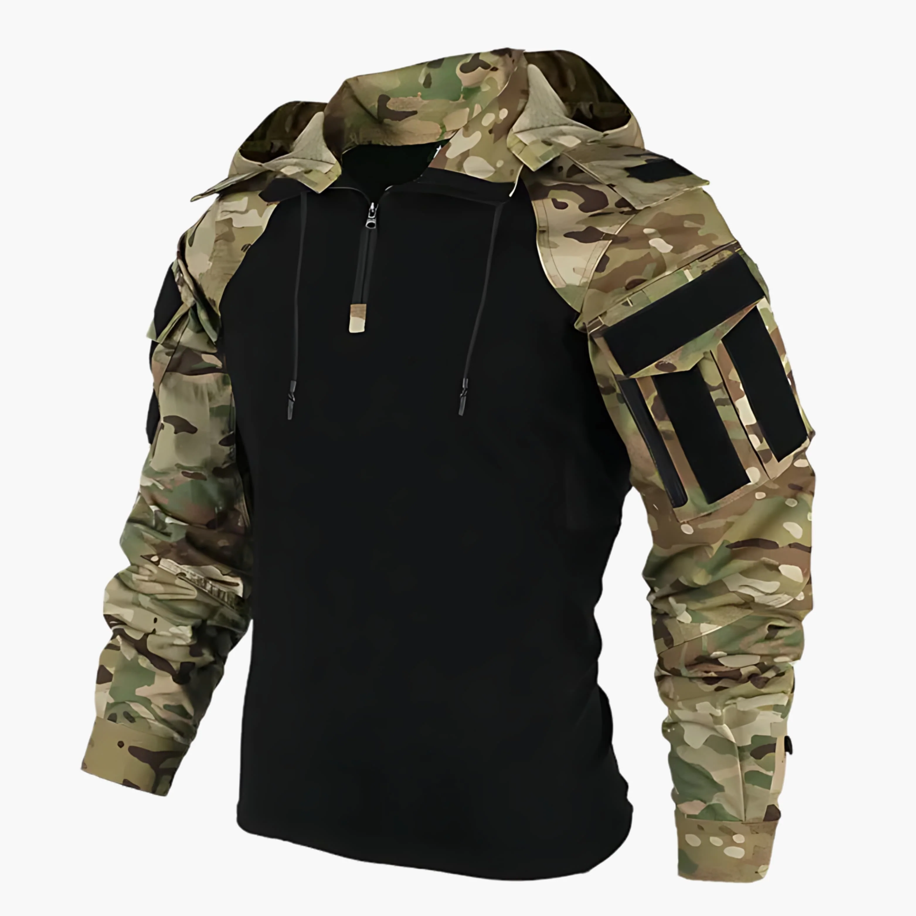 Veste Homme Tactique Outdoor Style Militaire Polyvalente - Protection Imperméable et Coupe-Vent - Image 2