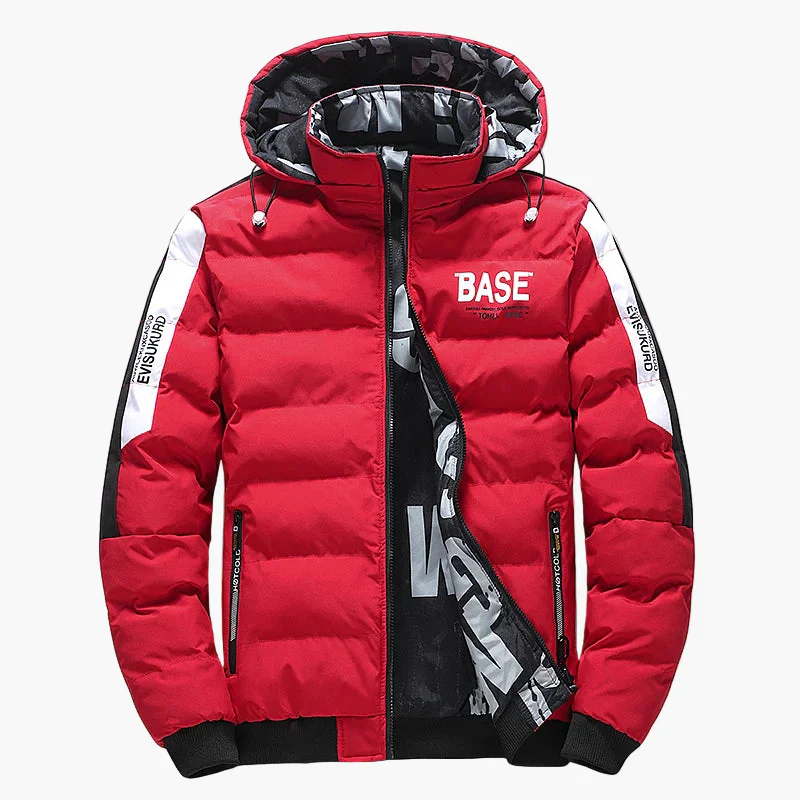 Veste matelassée à capuche style urbain pour homme – Idéale pour l’hiver et les loisirs - Image 3